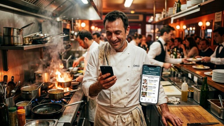 Neeko : L&rsquo;Application Qui Soulage les Restaurateurs en Pénurie de Main-d&rsquo;Œuvre