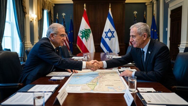 Négociateurs Libanais Et Israéliens À Washington : Vers Une Trêve Durable ?