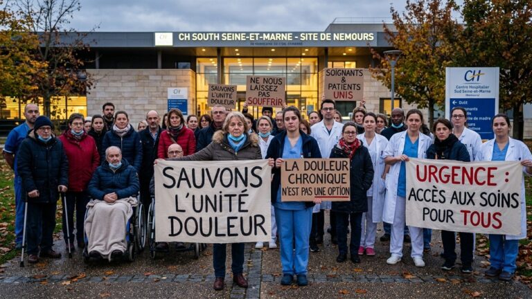 Nemours : Patients en Lutte pour Sauver leur Centre Antidouleur