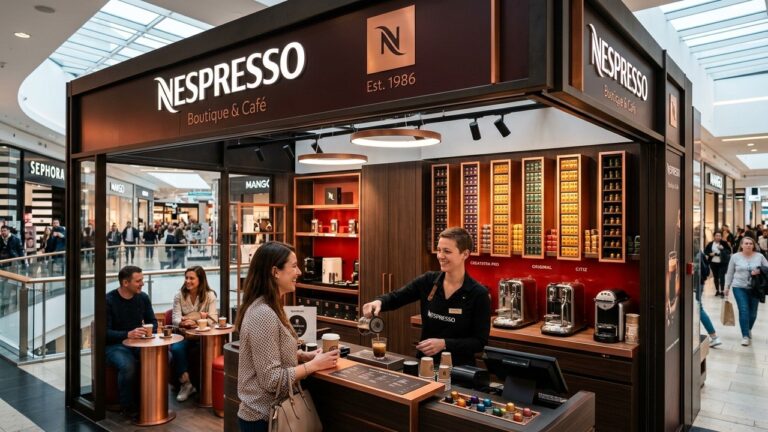 Nespresso Déploie un Corner Innovant à Cergy