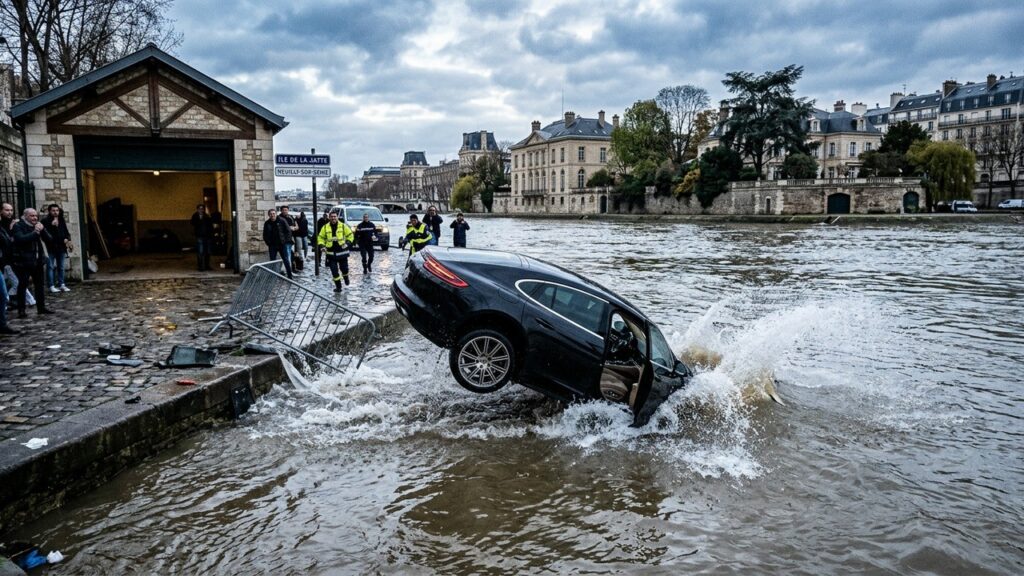 Neuilly : Porsche Plonge dans la Seine après Erreur de Pédale
