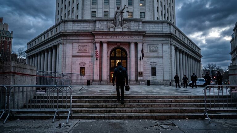 New York : Un juge fédéral bloque les arrestations de migrants au tribunal