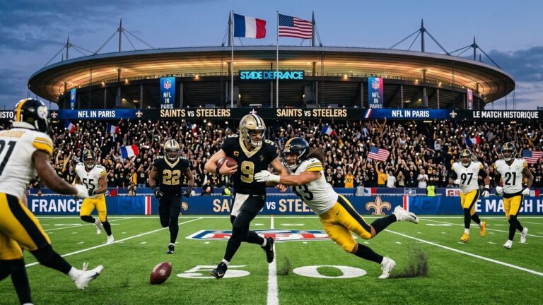 NFL en France : Saints vs Steelers le 25 Octobre au Stade de France