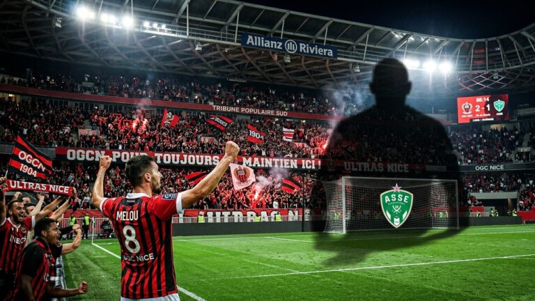 Nice en Barrage : Morale Boostée Face à Saint-Étienne