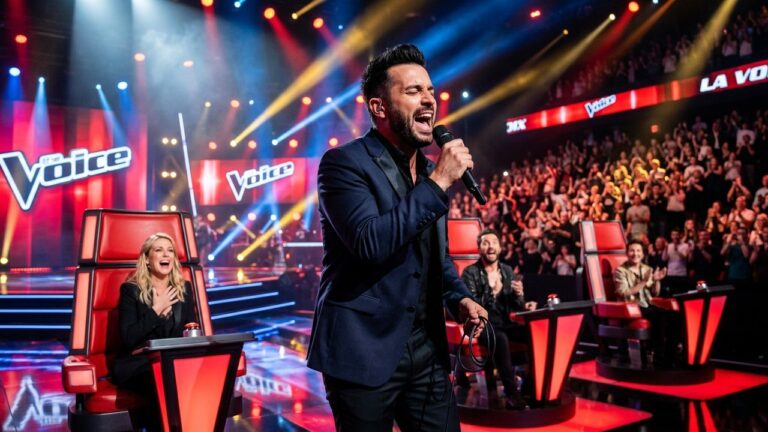 Nikos Aliagas Épate Le Jury Dans The Voice Avec Son Audition Surprise
