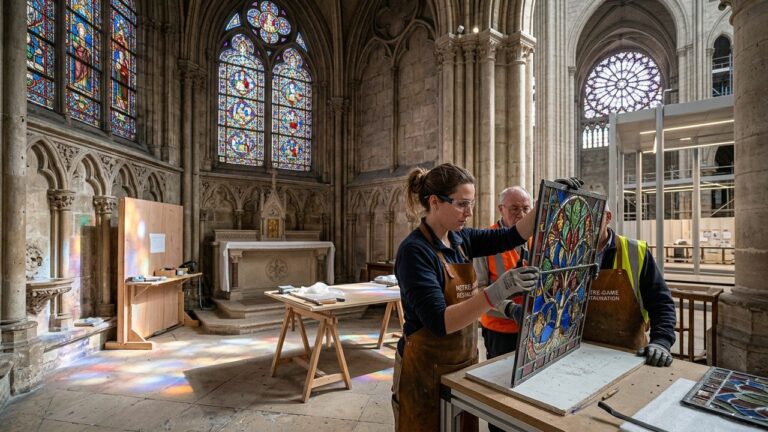 Notre-Dame de Paris : les vitraux de Viollet-le-Duc bientôt retirés pour laisser place au contemporain