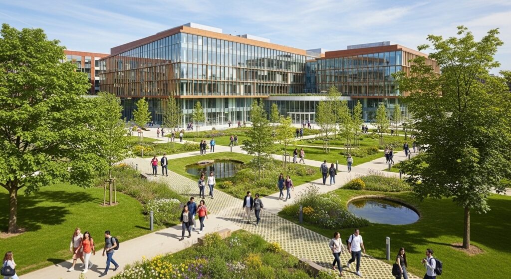 Nouveau Campus Léonard de Vinci à Nanterre : Visite d&rsquo;un Projet Ambitieux