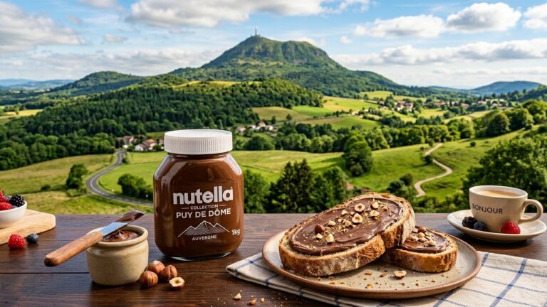 Nutella et Puy de Dôme : Pots Collectors qui Célèbrent la France