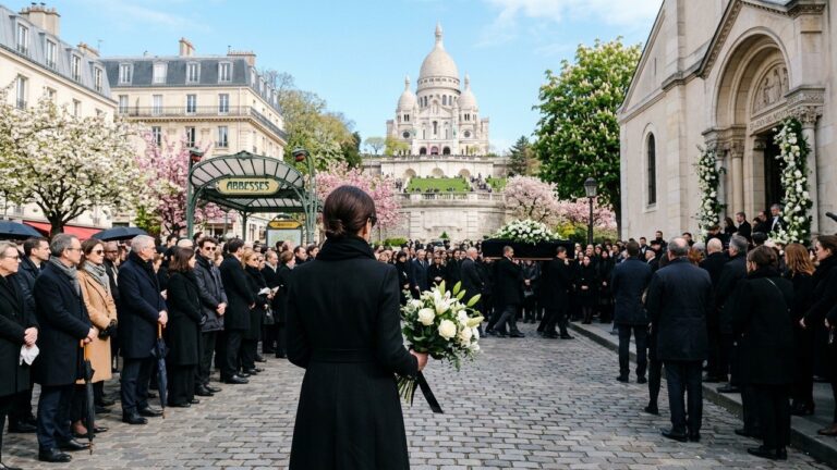 Obsèques Émouvantes de Nadia Farès à Montmartre :Generating the blog article Hommage Inoubliable
