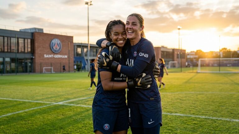 Océane Toussaint et Mary Earps : Une Amitié Sœur au PSG Féminin