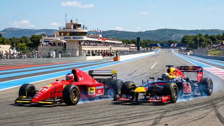 Ocon Et Hadjar Font Revivre Les Légendes F1 Au Castellet