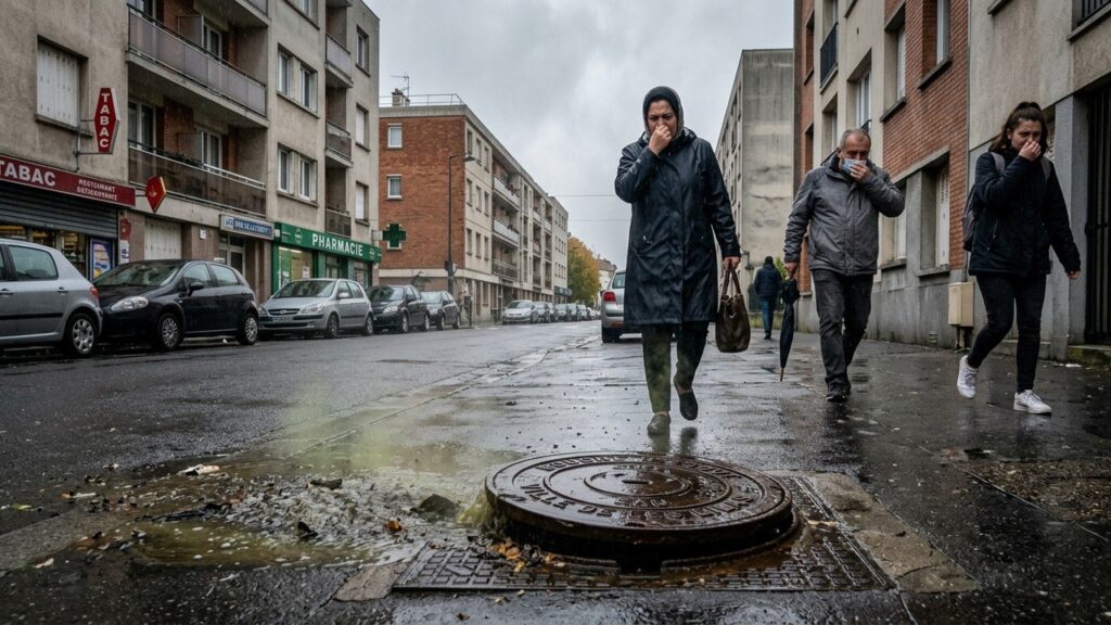 Odeurs Insoutenables Aux Lilas : Une Bouche D’Égout Empeste Le Quartier Depuis Un An