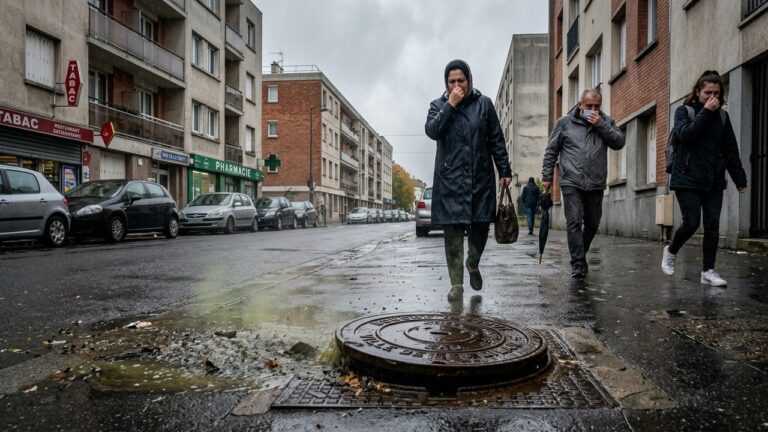 Odeurs Insoutenables Aux Lilas : Une Bouche D’Égout Empeste Le Quartier Depuis Un An