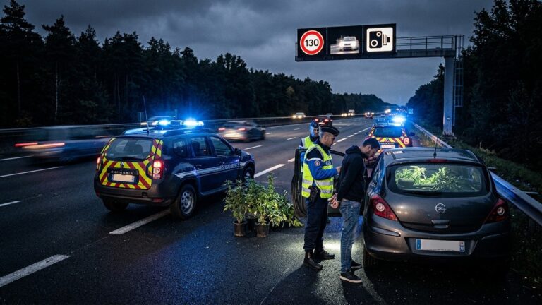 Oise : Flashé à 171 km/h, Conducteur Alcoolisé Transportait du Cannabis