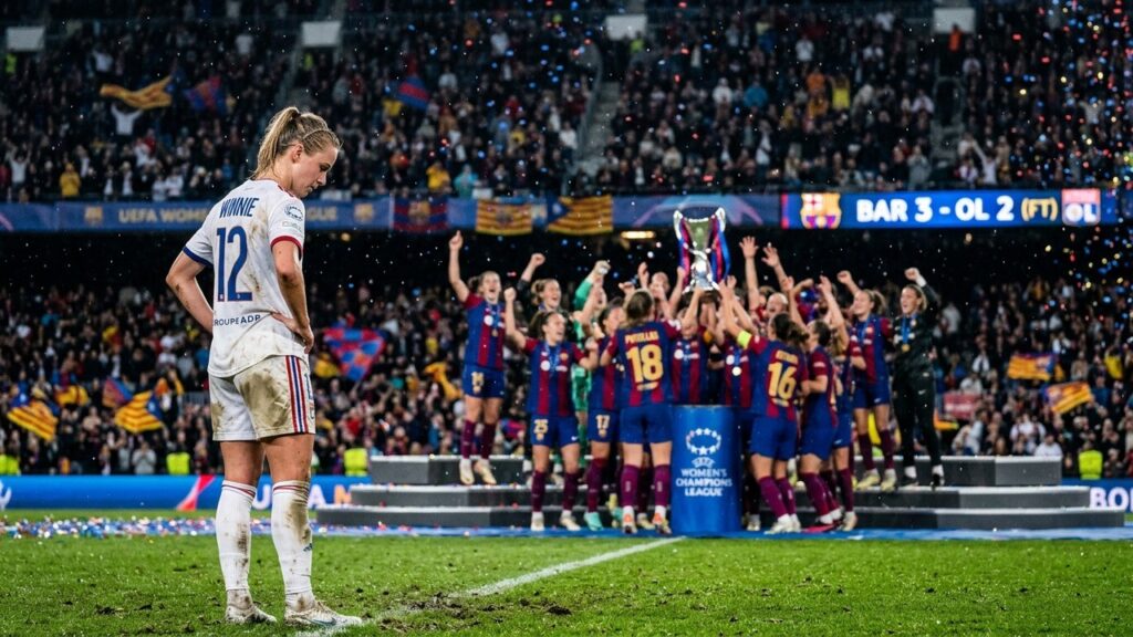 OL Lyonnes : La Déception En Finale Face Au Barça