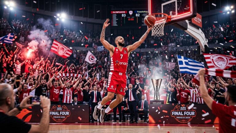 Olympiakos Champion Euroligue : Fournier Brille Face au Real