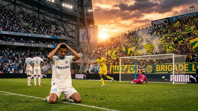 OM À Nantes : Trois Buts En Huit Minutes, Un Naufrage Qui Change Tout