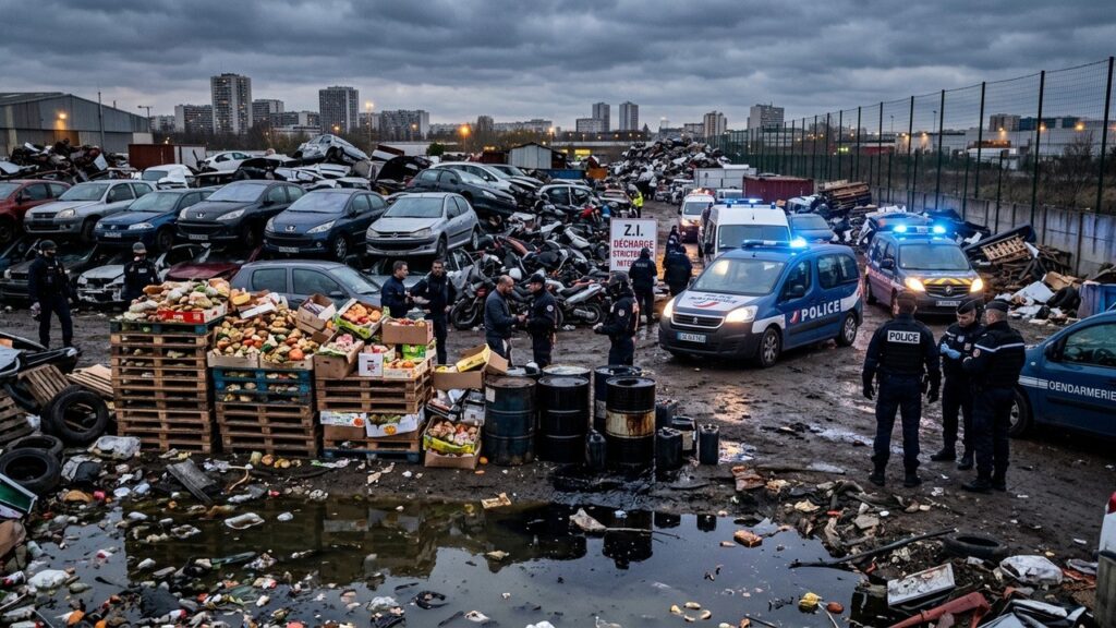 Opération Anti-Fraude à Herblay : Un Site Illégal Démantelé