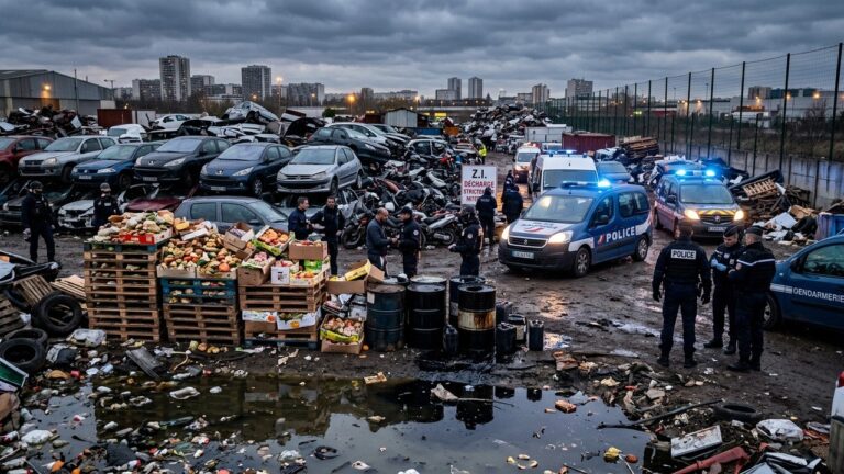 Opération Anti-Fraude à Herblay : Un Site Illégal Démantelé