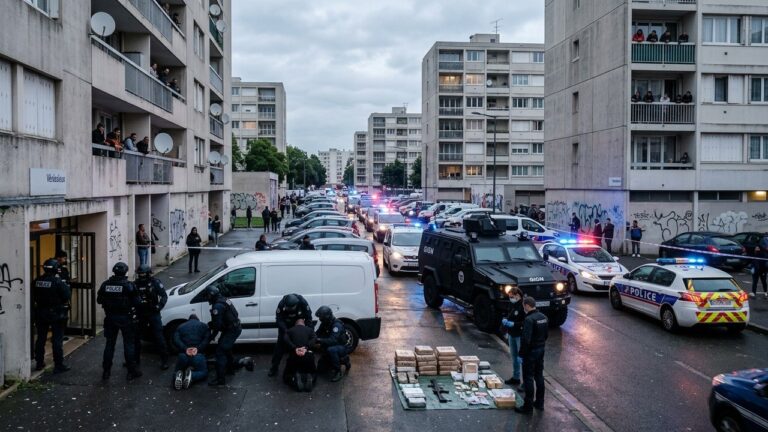 Opération Anti-Narcotrafic dans le Rhône : Quinze Interpellations Majeures