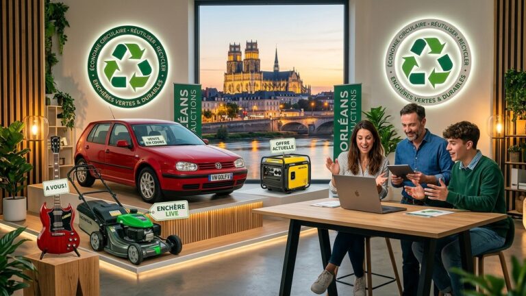 Orléans Cartonne Avec Ses Enchères De Matériel Usagé