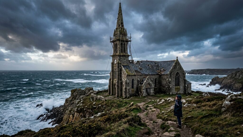 Ouessant Appelle le Roi Charles III pour Sauver son Église en Péril