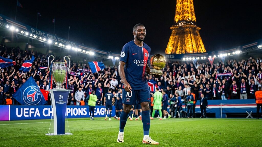 Ousmane Dembélé : Un Avenir Solide Au PSG Pour La Saison Prochaine
