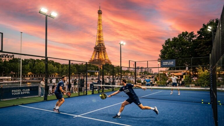 Padel à la Tour Eiffel : Le Terrain Éphémère Revient en 2026
