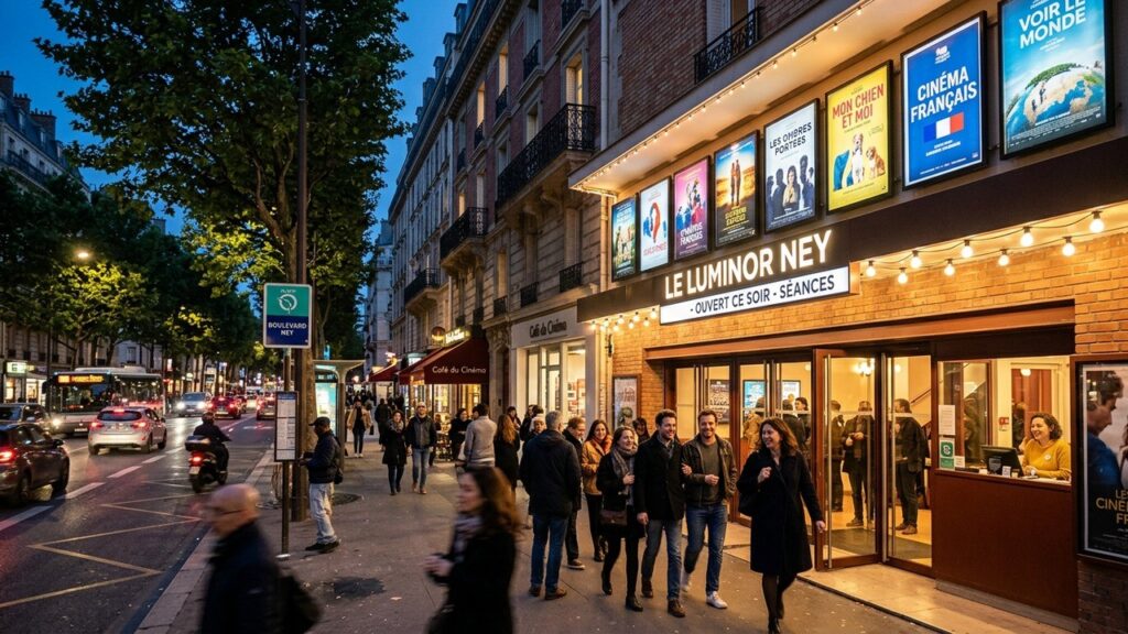 Paris 18e : Un Cinéma Révolutionne le Quartier du Boulevard Ney