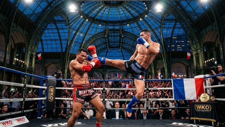 Paris : Championnat du Monde de Kickboxing au Grand Palais