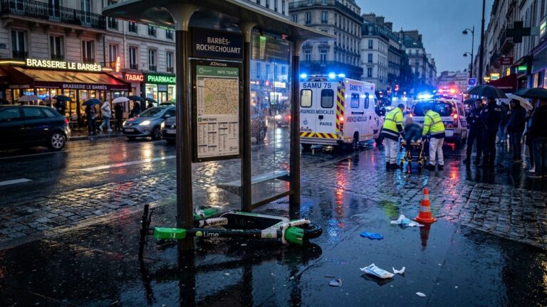 Paris : Deux Frères Agressés au Couteau en Trottinette, Un Pronostic Vital Engagé