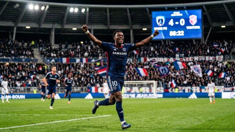 Paris FC Écrase Brest 4-0 : Le Doublé Étincelant de Rudy Matondo