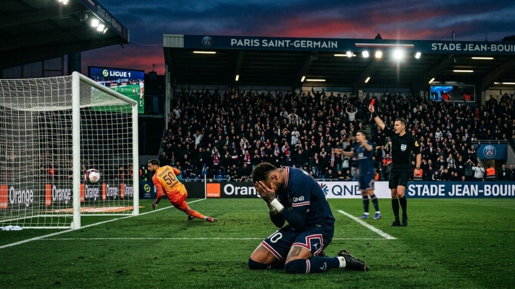 Paris FC Lille 0-1 : Défaite Cruelle Après Pénalty Raté Et Carton Rouge