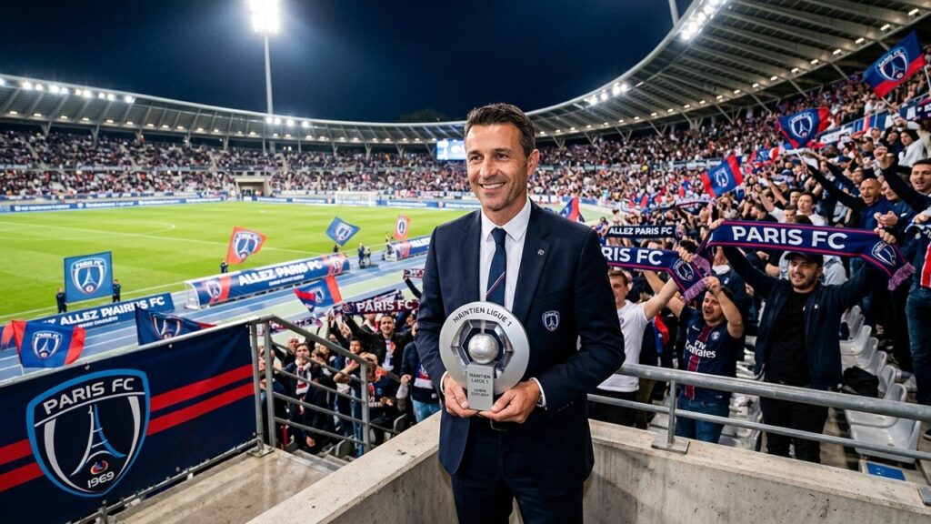 Paris FC Maintien en Ligue 1 : Antoine Arnault Rayonne de Joie