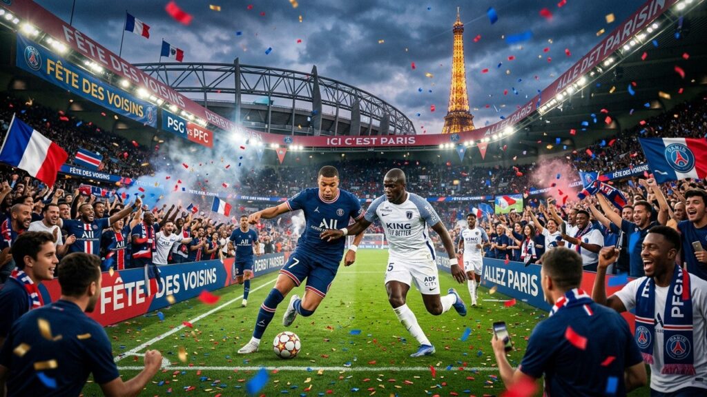 Paris FC PSG : La Fête Des Voisins Avant Budapest