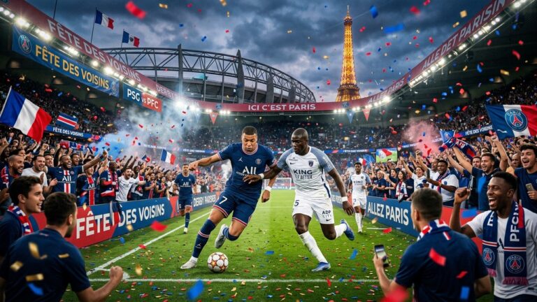 Paris FC PSG : La Fête Des Voisins Avant Budapest
