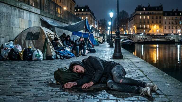 Paris : Jeune Plongé Dans Le Coma Après Attaque Violente Par Un Sans-Abri