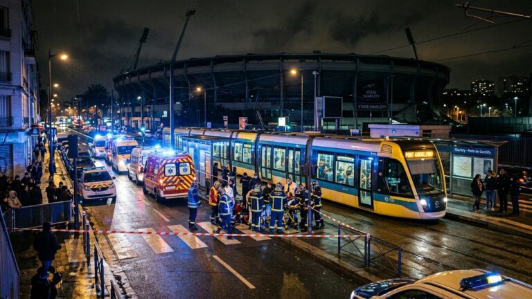 Paris : Piéton Percuté par un Tramway, Pronostic Vital Engagé