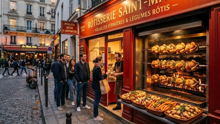 Paris : Rôtisserie 175 °C, la Volaille Haut de Gamme qui Change Tout