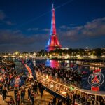 Paris Se Mobilise En Rouge Et Bleu Pour Le PSG Avant La Finale