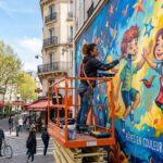 Paris XIIIe : Nouvelle Fresque Colorée de Seth Rue Émile-Deslandres