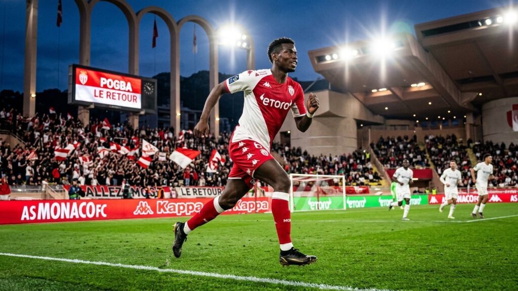 Paul Pogba Titulaire Pour La Première Fois Cette Saison Avec Monaco