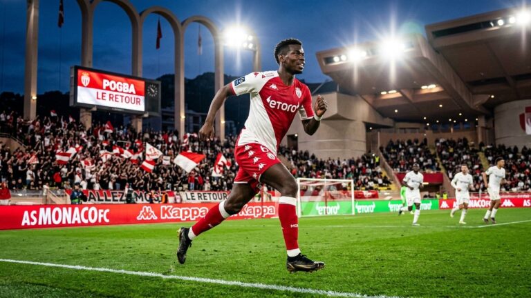 Paul Pogba Titulaire Pour La Première Fois Cette Saison Avec Monaco