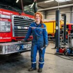 Pauline Dubuisson Première Femme Mécanicienne Chez Les Pompiers