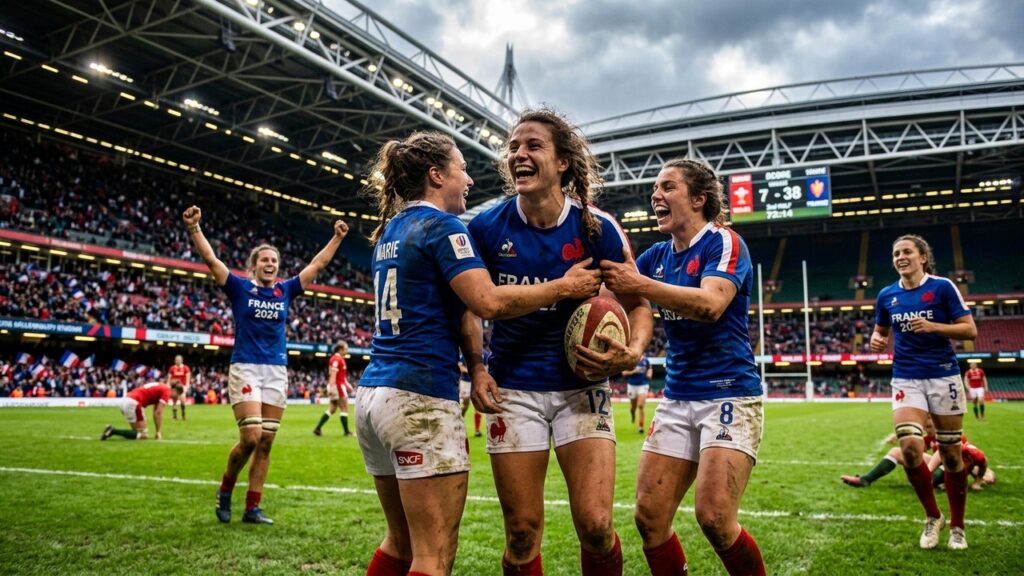 Pays de Galles France 7-38 : Les Bleues S&rsquo;imposent avec Autorité