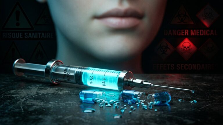 Peptides Illégaux : Les Risques Cachés Derrière Les Promesses de Jeunesse