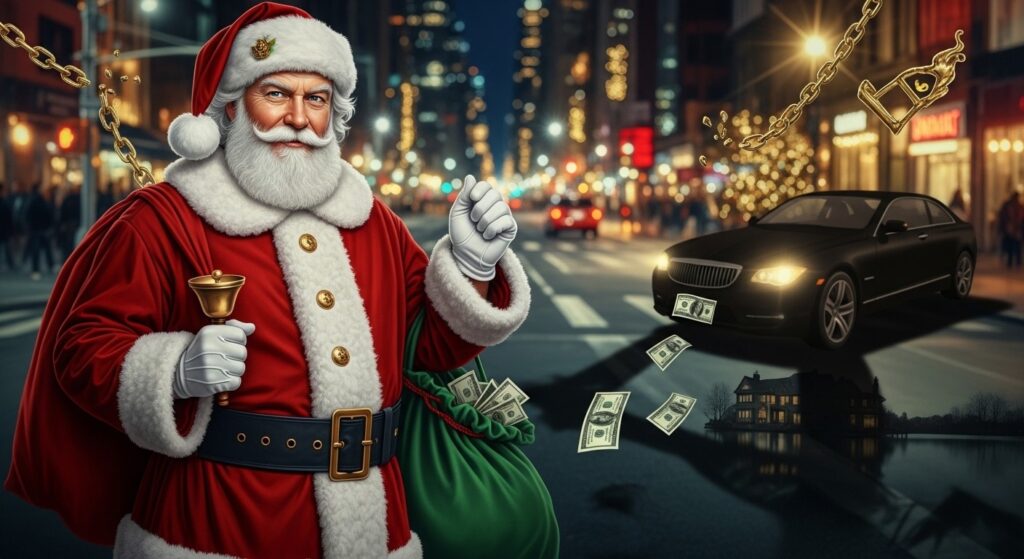 Père Noël Escroc : Plus d’Un Million Détourné à New York