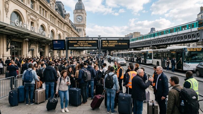 Perturbations Massives Transports Île-de-France Week-End 1er Mai