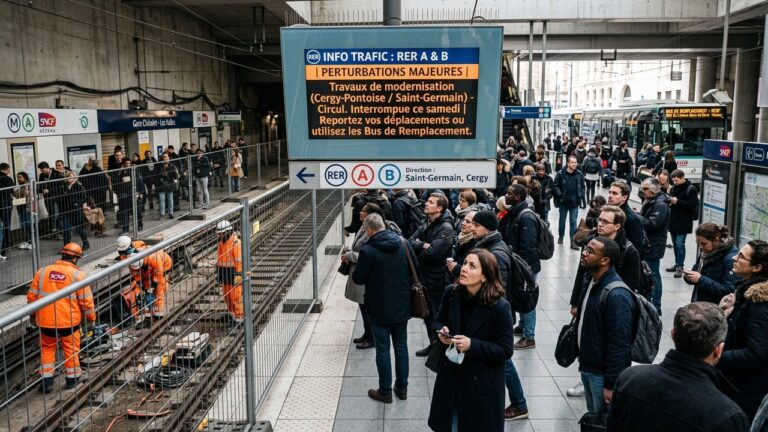 Perturbations Transports IDF : Week-end Chargé en Île-de-France
