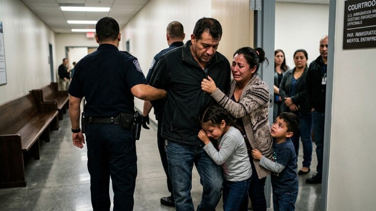 Photo de l&rsquo;Année 2026 : Les Séparations Familiales Dénoncées par l&rsquo;ICE aux États-Unis